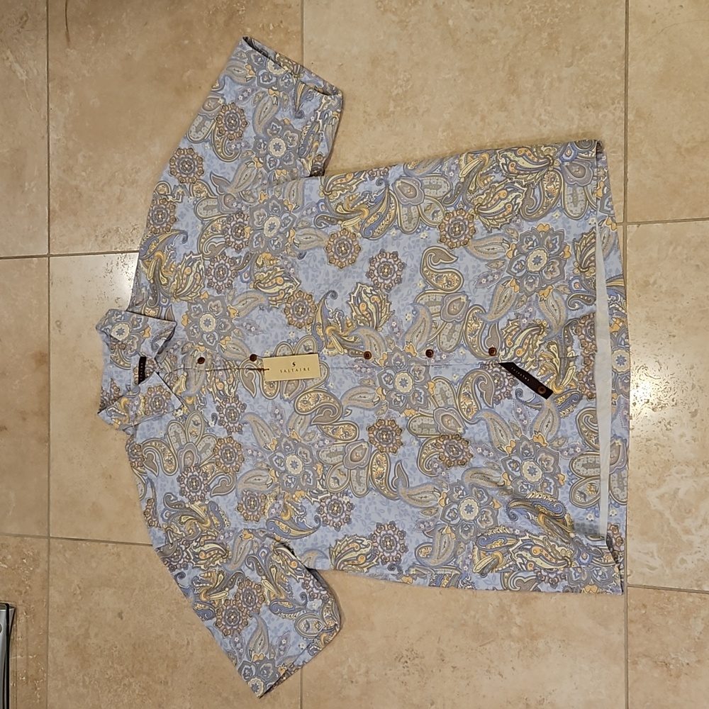 NWT! Saltaire Men's Button Down Shirt
